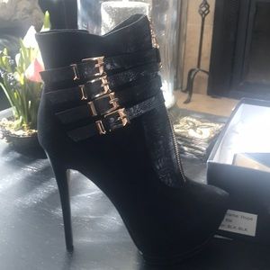 Boots ,5 inch heel